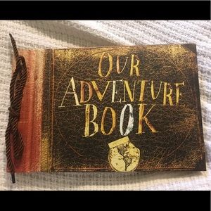 Pixar’s “Up” Adventure Book w/ postcards and tabs